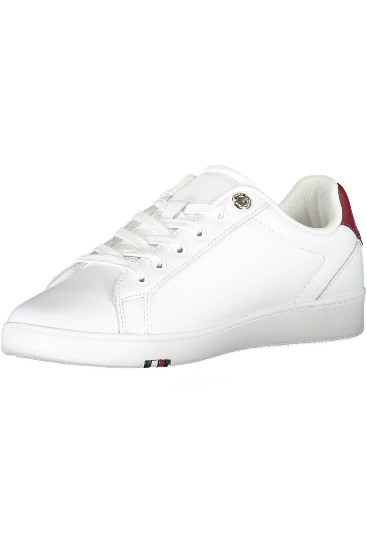 Tommy Hilfiger White Polyester Sneaker