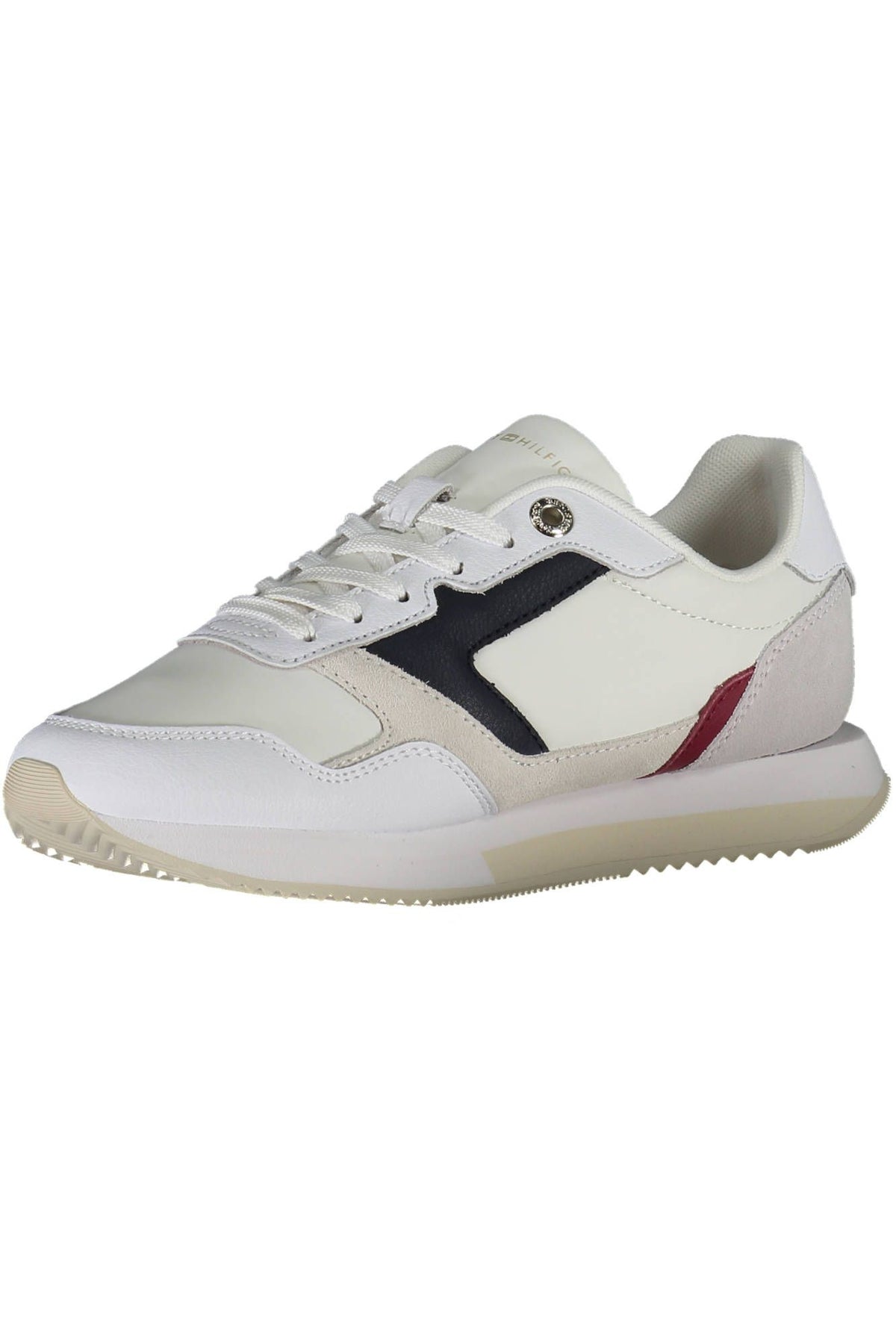 Tommy Hilfiger White Polyester Sneaker