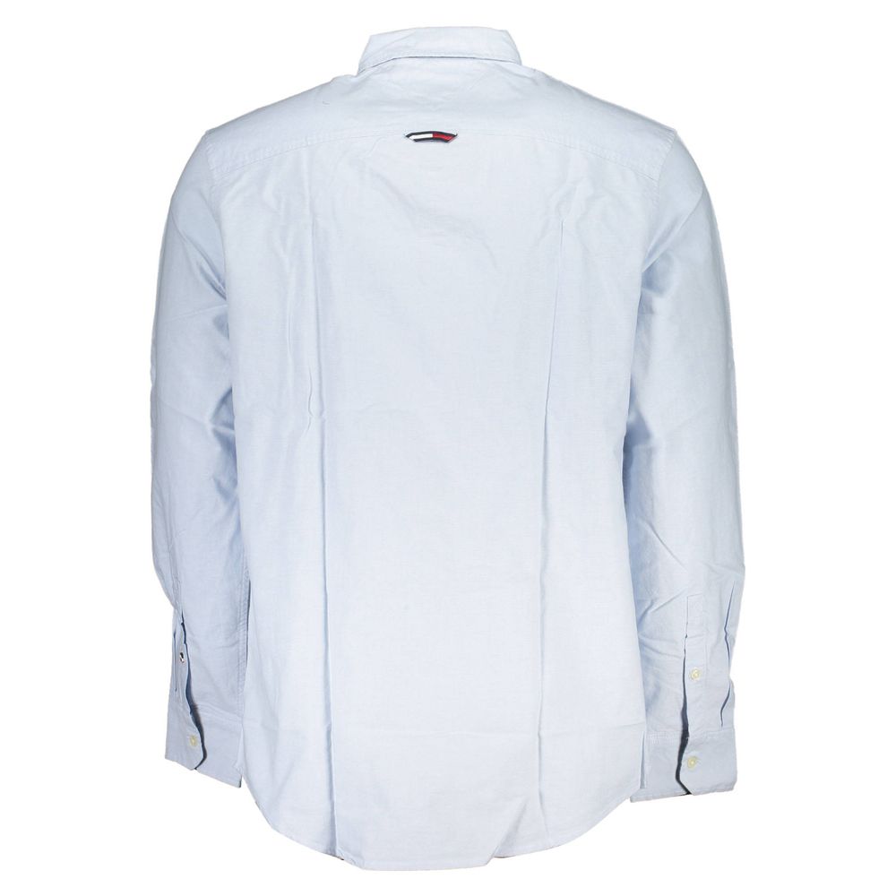 Tommy Hilfiger Elegant Italian Collar Long Sleeve Shirt