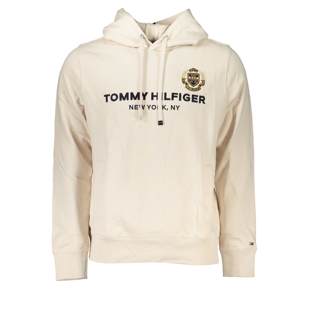 Tommy Hilfiger Classic White Hooded Sweatshirt