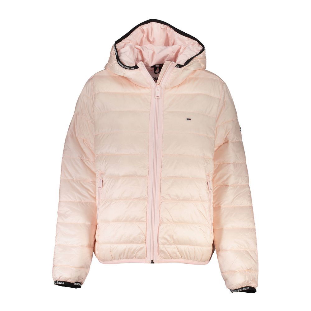 Tommy Hilfiger Pink Polyester Jackets & Coat